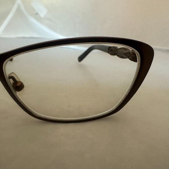 Vera Wang Spica Glasses Eyewear Rhinestone Brown Eyeglasses 50 15-132 Lens main image 10